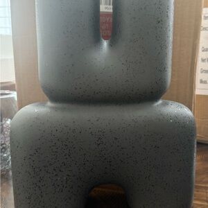 Modern Charcoal Art Sculpture